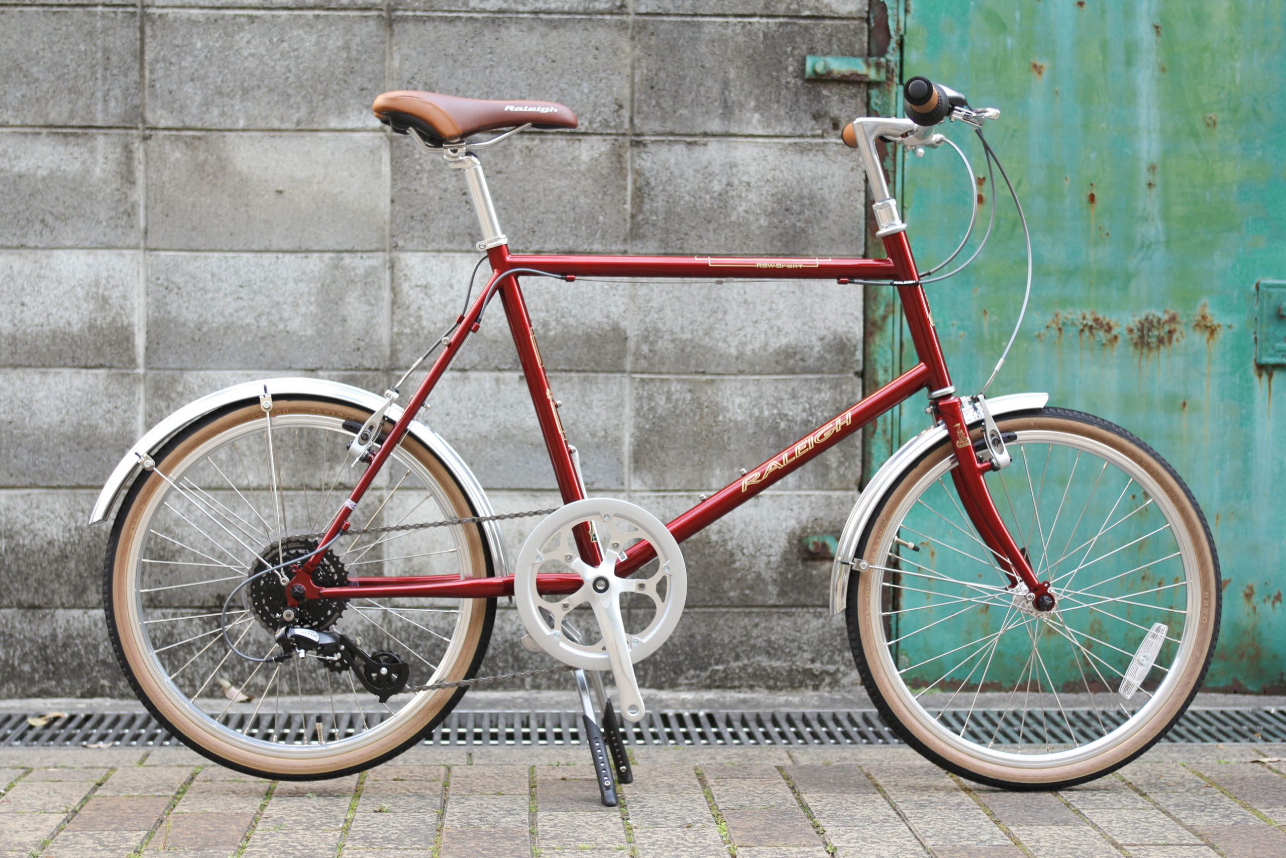 ミニベロ RALEIGH RSW SPORT レッド-